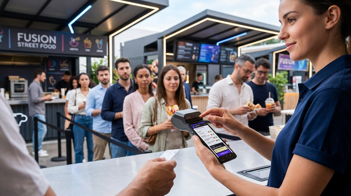 Operatrice legge wallet e wishlist su terminale vToken